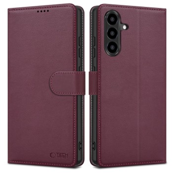 Θήκη Σιλικόνης Tech-Protect Wallet για Samsung Galaxy A57 5G - Mulberry