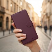 Θήκη Σιλικόνης Tech-Protect Wallet για Samsung Galaxy A57 5G - Mulberry