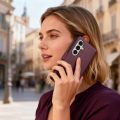 Θήκη Σιλικόνης Tech-Protect Wallet για Samsung Galaxy A57 5G - Mulberry