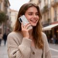 Θήκη Σιλικόνης Tech-Protect Flexair Spring Flowers για Samsung Galaxy A57 5G - Clear