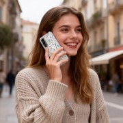 Θήκη Σιλικόνης Tech-Protect Flexair Spring Flowers για Samsung Galaxy A57 5G - Clear