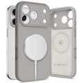 Θήκη Σιλικόνης Tech-Protect με Magsafe για iPhone 17 Pro Max - Stone Grey