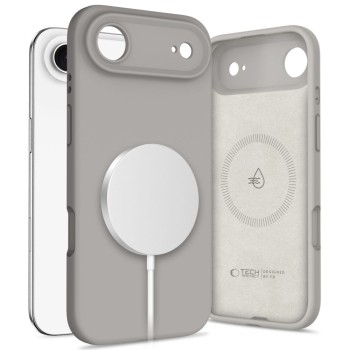 Θήκη Σιλικόνης Tech Protect με Magsafe για iPhone Air- Stone Grey