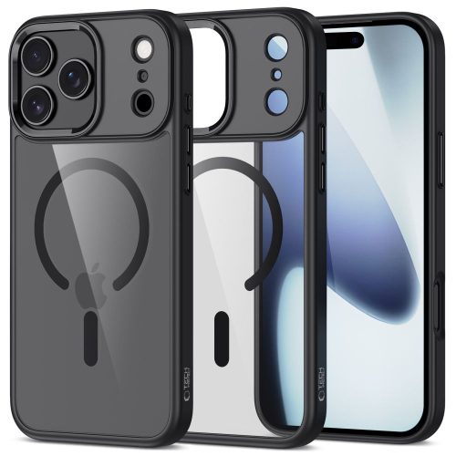 Θήκη Σιλικόνης Tech-Protect Magmat με Magsafe για iPhone 17 Pro Max - Clear Black