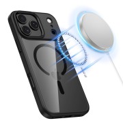 Θήκη Σιλικόνης Tech-Protect Magmat με Magsafe για iPhone 17 Pro Max - Clear Black