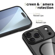 Θήκη Σιλικόνης Tech-Protect Magmat με Magsafe για iPhone 17 Pro Max - Clear Black
