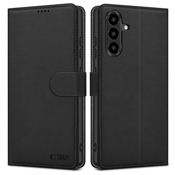 Θήκη Σιλικόνης Tech-Protect Wallet για Samsung Galaxy A57 5G - Black