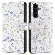 Θήκη Σιλικόνης Tech-Protect Wallet Spring Flowers για Samsung Galaxy A57 5G - Clear