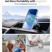 Θήκη Σιλικόνης Tech-Protect με Magsafe για iPhone 17 Pro Max - Stone Grey