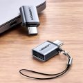 Adapter Ugreen US270 USB Type-C σε USB Type-A - Grey