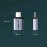 Adapter Ugreen US270 USB Type-C σε USB Type-A - Grey