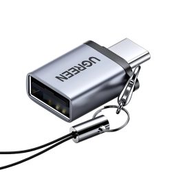Adapter Ugreen US270 USB Type-C σε USB Type-A - Grey