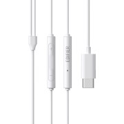 Ακουστικά με Βύσμα USB-C Edifier Handsfree Με Μικρόφωνο  - White 