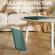 Θήκη Book Soft TPU Flexible Pencil Holder  για Apple iPad Pro 11 2024 - Beige