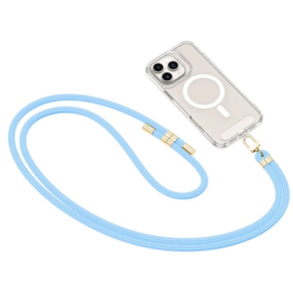 Cross Body Universal Λουράκι Λαιμού για Κινητά - Light Blue