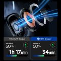 Spigen Essential EF223MS QI2 3IN1 Rotary Magnetic Magsafe Wireless Charger - Black
