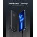 PowerBank Veger T100 - 20000mAh Ultra Compact Design PD100W Max Output 1x USB-A, 2X USB-C  - Black