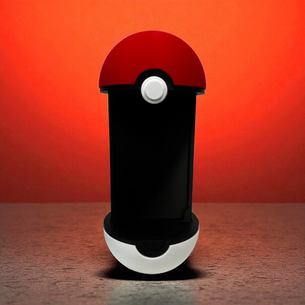 Πλαστική  3D Printed Θήκη για Graded κάρτες - Pokeball
