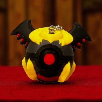 Pokemon 3D Printed Keychain Pokéball - Giratina