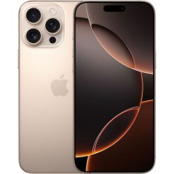 Refurbished Apple iPhone 16 Pro Max 256GB (Grade A+) - Desert Titanium