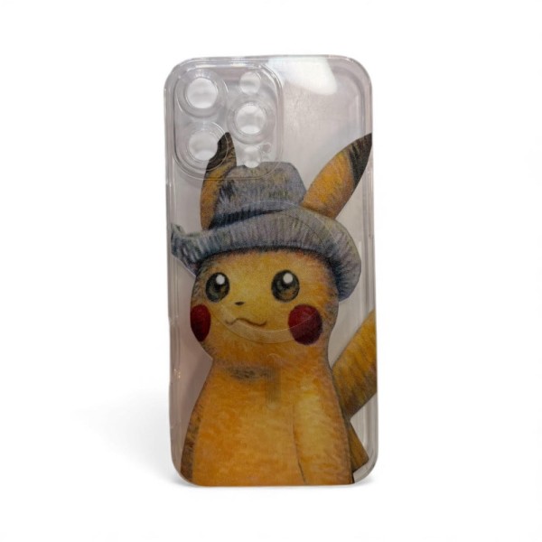 Θήκη Pokemon Pikachu with Grey Felt Hat με Magsafe για iPhone 16 Pro Max - White