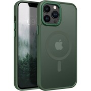Θήκη Σιλικόνης Orso Focus με Magsafe για iPhone 13 Pro - Frosted Green