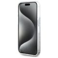 Θήκη Σιλικόνης με Magsafe Karl Lagerfeld Liquid Glitter Karl and Choupette Heads για iPhone 15 Pro Max - Clear