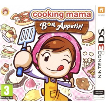 Nintendo 3DS – Cooking Mama: Bon Appétit! (French cover)