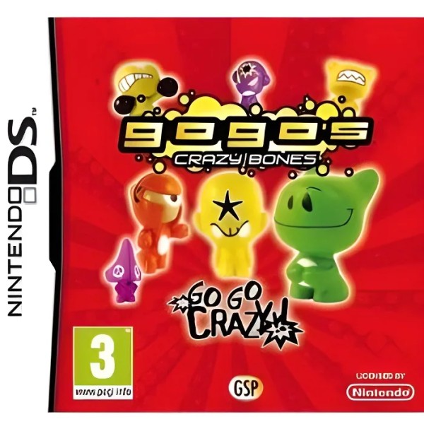 Nintendo DS – GoGo’s Crazy Bones – (French Cover)
