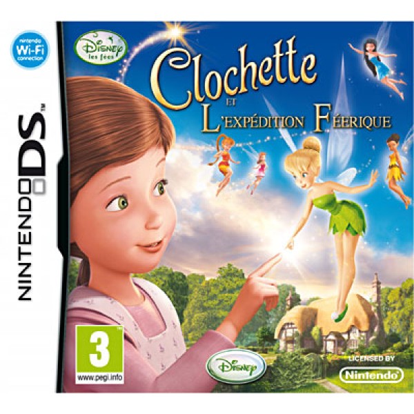 Nintendo DS – Disney Fairies: Tinker Bell and the Lost Treasure – (French Cover)