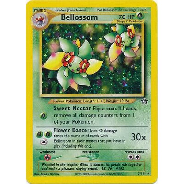 Bellossom (Neo Genesis 3/111) (Holo Rare ) English - Near Mint