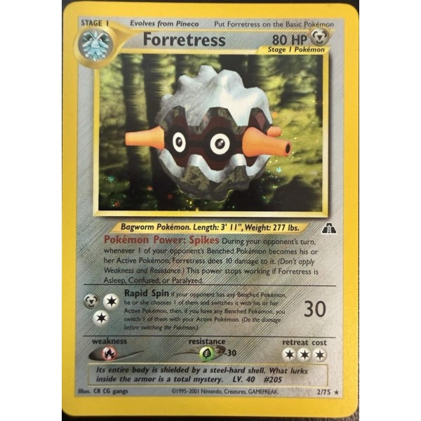Forretress (Neo Discovery 2/75) (Holo Rare ) English - Near Mint