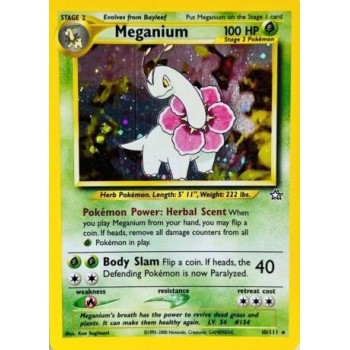 Meganium (Neo Genesis 10/111) (Holo Rare ) English - Poor