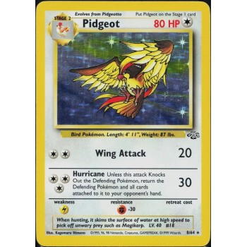 Pidgeot (Jungle 8/64) (Holo Rare ) English - Near Mint