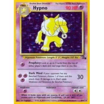 Hypno (Fossil 8/62) (Holo Rare ) English - Good