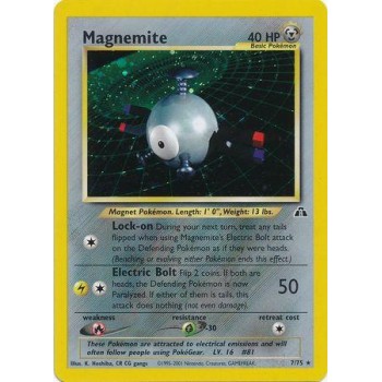 Magnemite (Neo Discovery 7/75) (Holo Rare ) English - Good