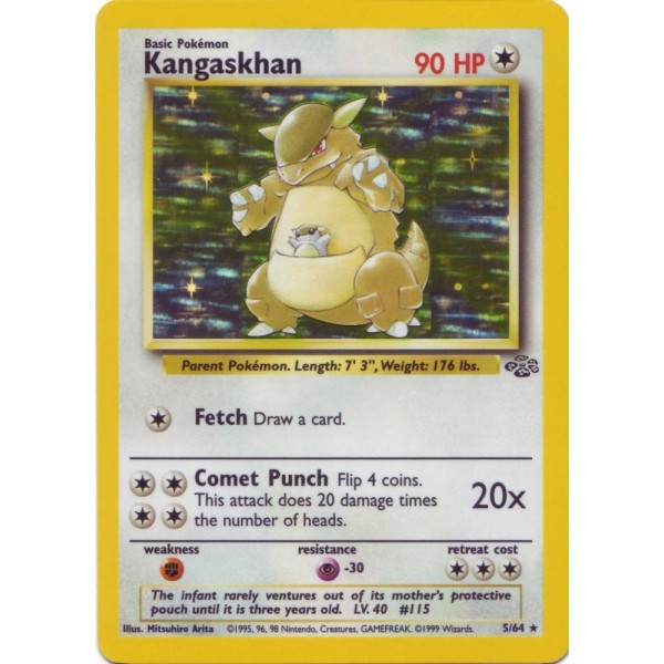 Kangaskhan (Jungle 5/64) (Holo Rare ) English - Excellent