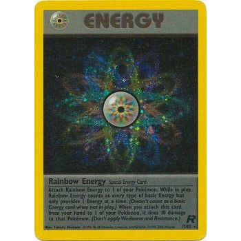 Rainbow Energy (Team Rocket 17/82) (Holo Rare ) English - Good