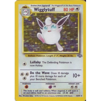 Wigglytuff (Jungle 16/64) (Holo Rare ) English - Played