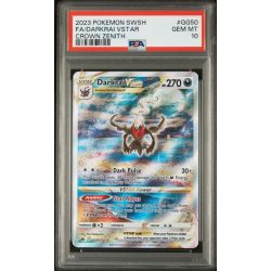 Darkrai VSTAR - Crown Zenith - English 2023 - #GG50 - PSA GEM MT 10 - Pokemon Graded Card