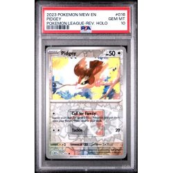 Pidgey - 151 - English 2023 - #016 - PSA GEM MT 10 - Pokemon Graded Card