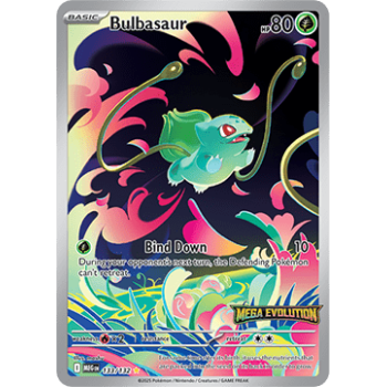 Bulbasaur (Mega Evolution Additionals 133/132) (Illustration Rare) English - Near Mint