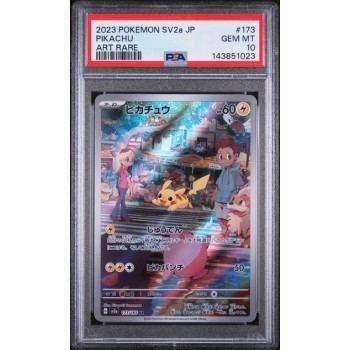 Pikachu - Pokémon 151 - Japanese 2023 - #173/165 - PSA GEM MT 10 - Pokemon Graded Card
