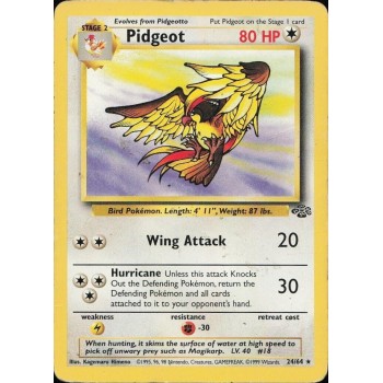 Pidgeot (Jungle 24/64) (Rare) English - Excellent