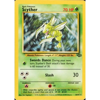 Scyther (Jungle 26/64) (Rare) English - Played