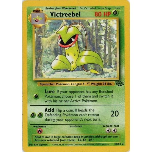 Victreebel (Base Set 2 32/130) (Rare) English - Excellent