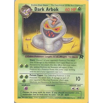 Dark Arbok (Team Rocket 19/82) (Rare) English - Good