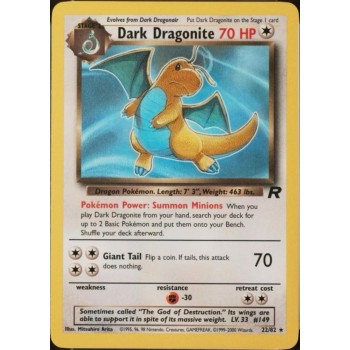 Dark Dragonite (Team Rocket 22/82) (Rare) English - Near Mint
