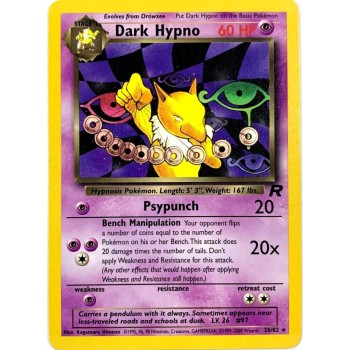 Dark Hypno (Team Rocket 26/82) (Rare) English - Near Mint