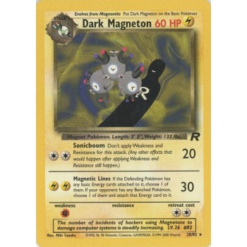 Dark Magneton (Team Rocket 28/82) (Rare) English - Near Mint
